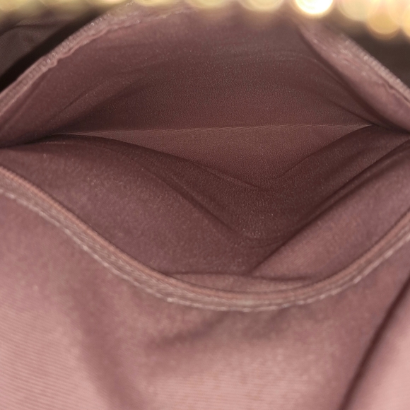 COACH Jordyn Pink Backpack Crossgrain Leather Goldtone Hardware EUC - Picture 8 of 10